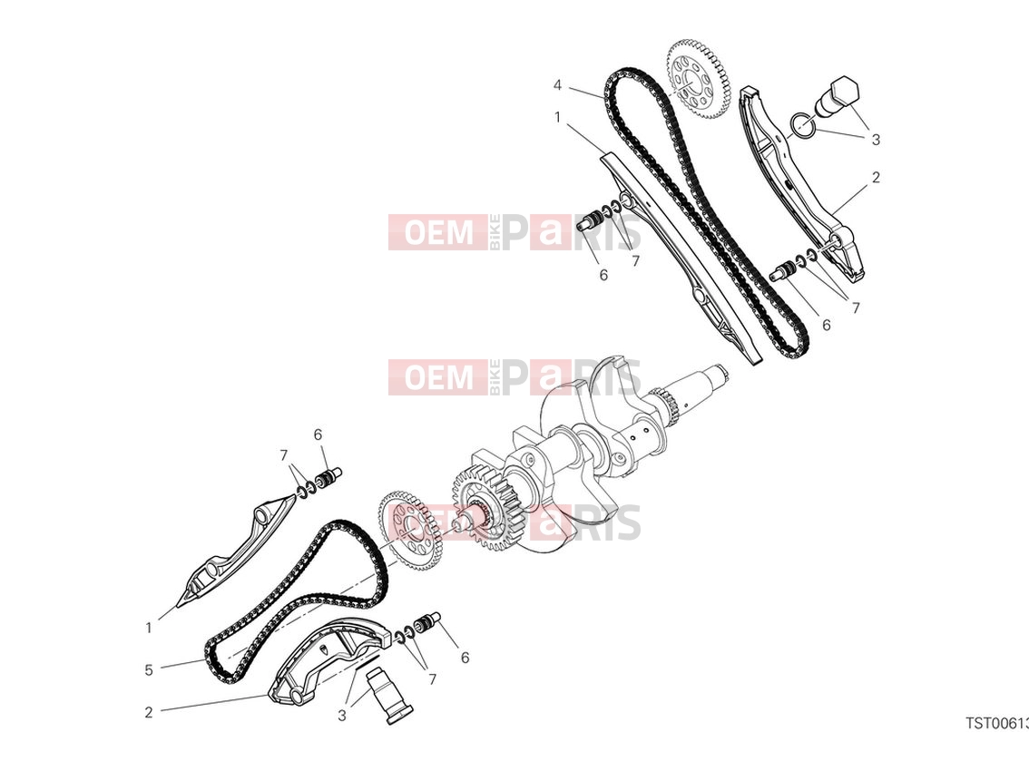 DUCATI 2024 Panigale V4 SP2 Timing system