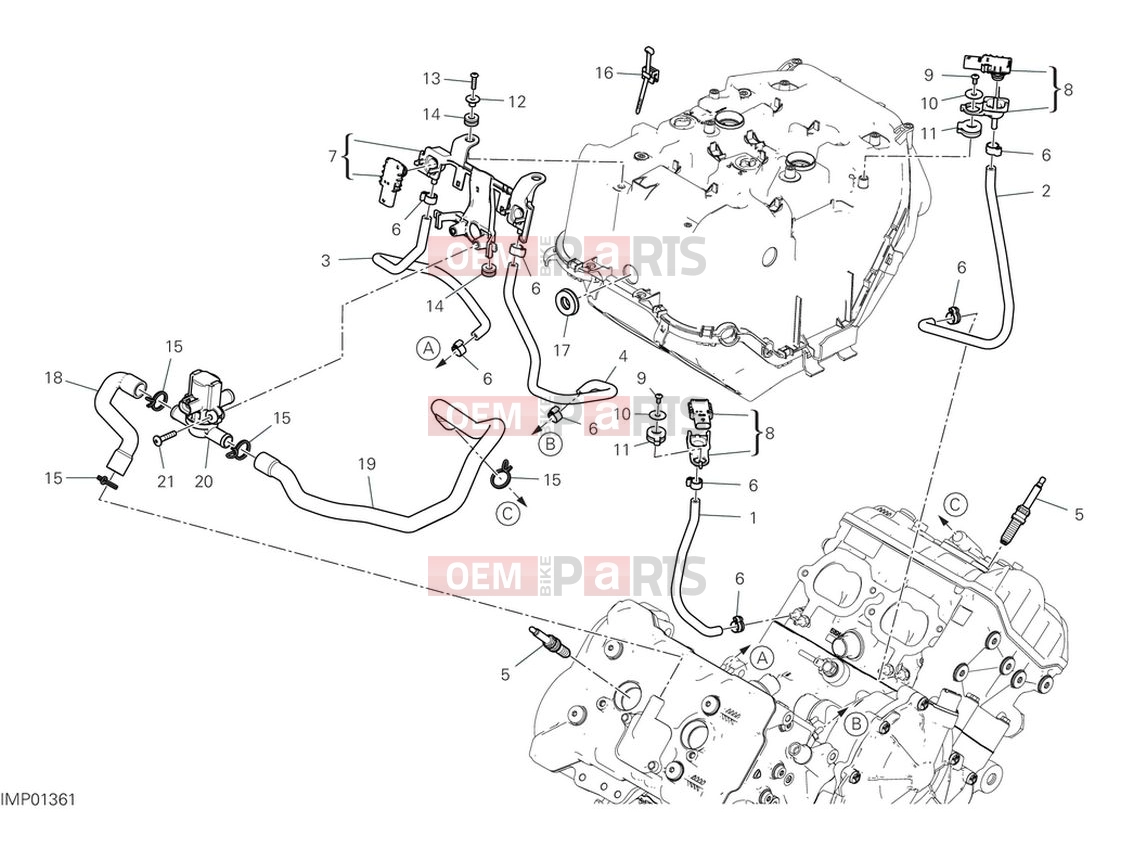 DUCATI 2024 Panigale V4 SP2 Secondary air system