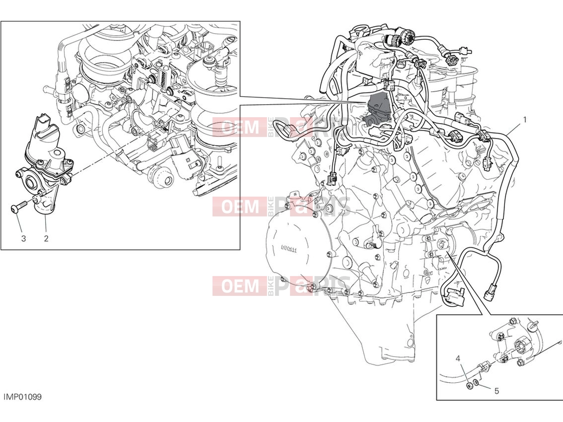 DUCATI 2024 Panigale V4 SP2 Engine electric system