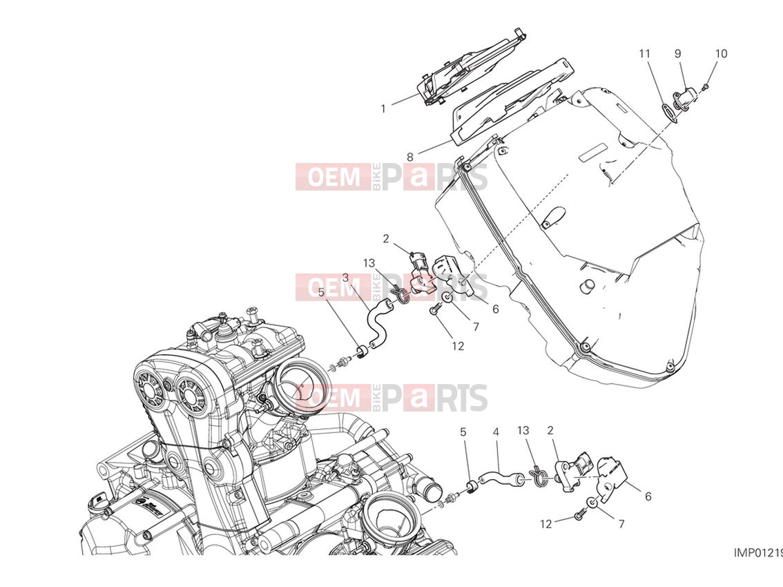DUCATI 2024 Multistrada V2 S Travel Engine control unit