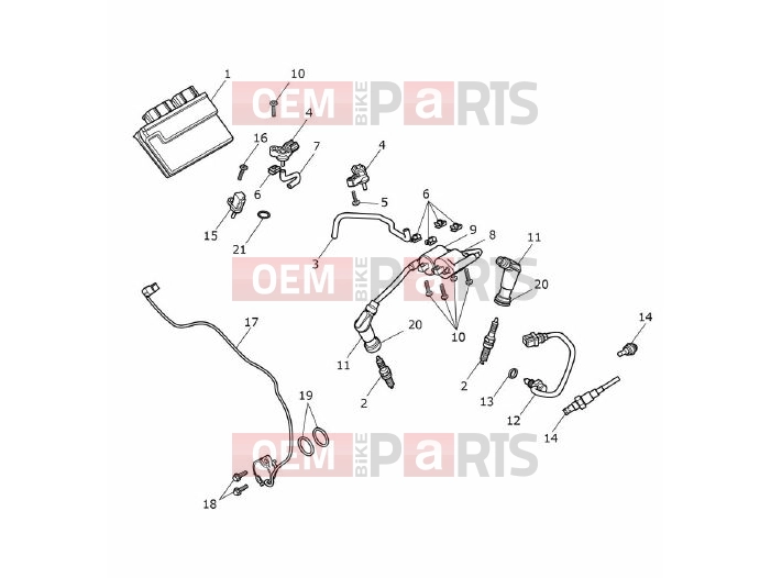 Triumph 2018 STREET SCRAMBLER Engine Management System