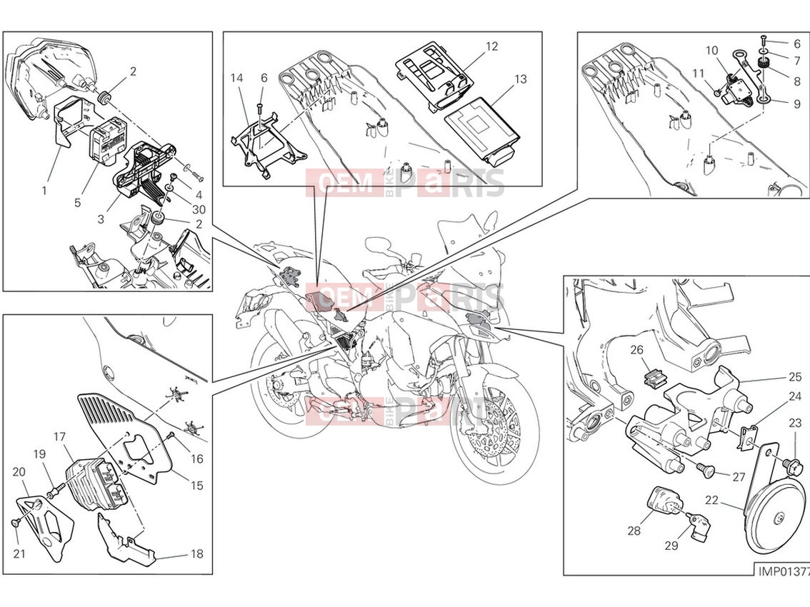 DUCATI 2022 Multistrada V4 S Full Electrical Devices