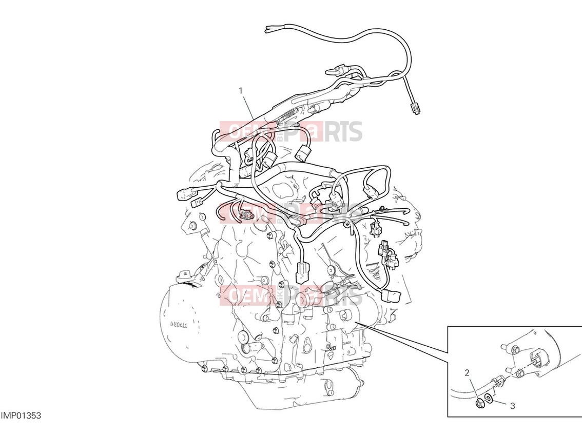 DUCATI 2024 Multistrada V4 Engine electric system