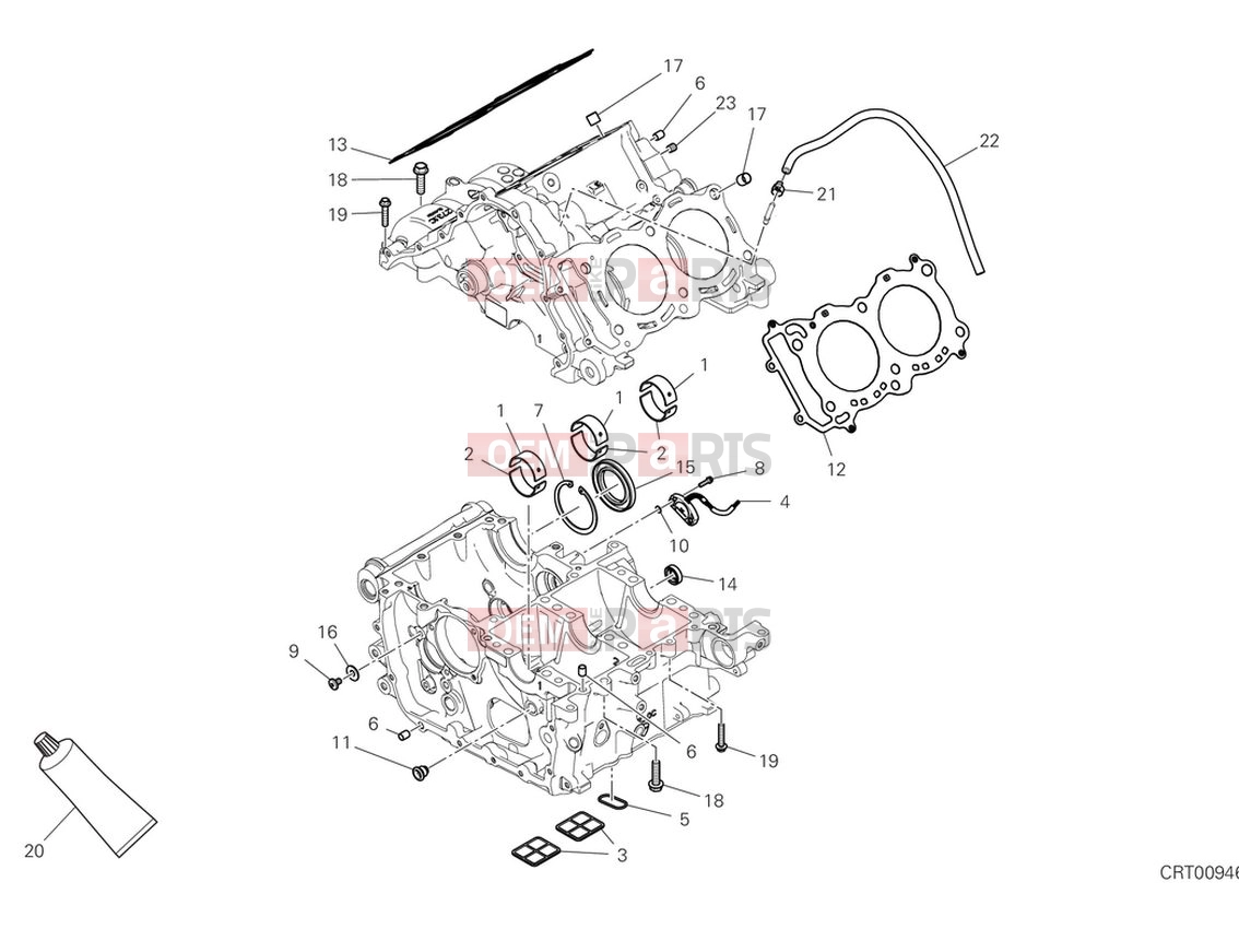 DUCATI 2024 Multistrada V4 RS Crankcase (2)