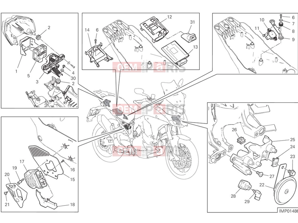 DUCATI 2024 Multistrada V4 RS Electrical devices (1)