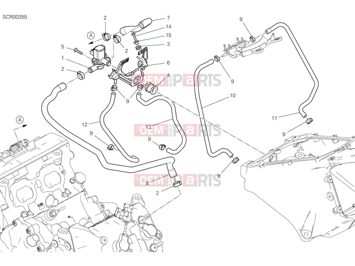 DUCATI 2024 Multistrada V4 RS Secondary air system