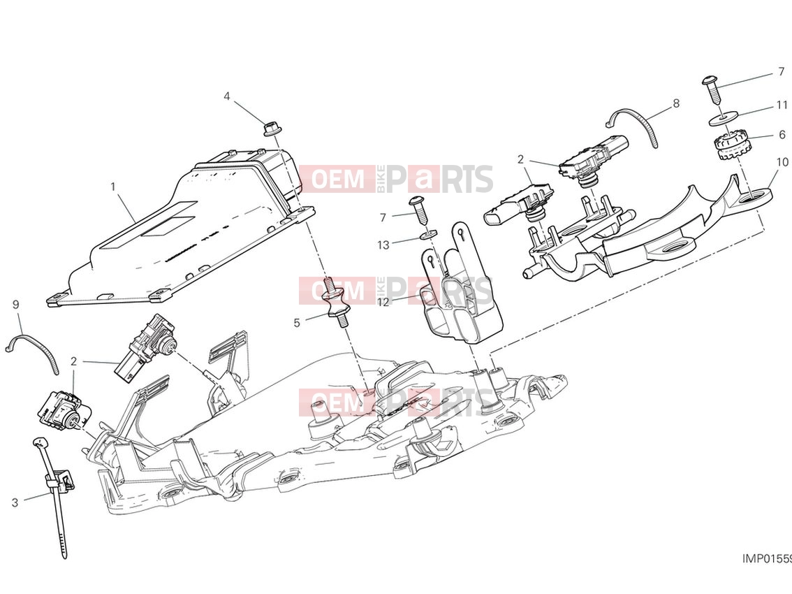 DUCATI 2024 Multistrada V4 Rally Control unit