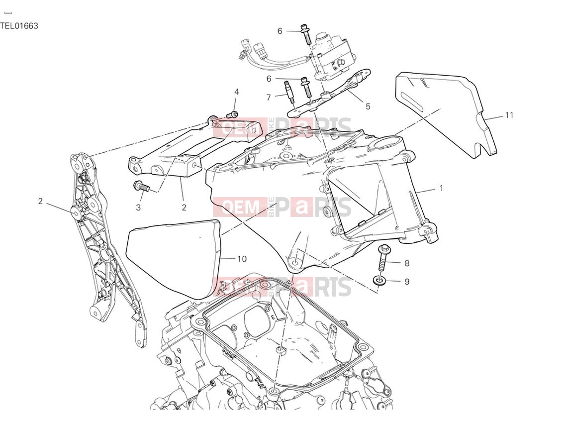 DUCATI 2024 Multistrada V4 Rally Frame