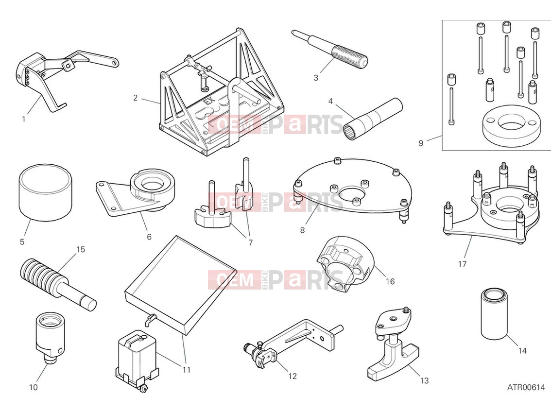 DUCATI 2024 Multistrada V4 S Workshop service tools