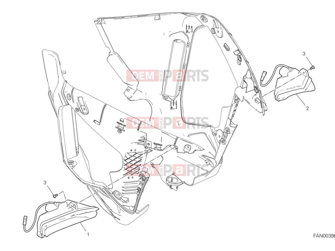 DUCATI 2024 Multistrada V4 S Turn indicators