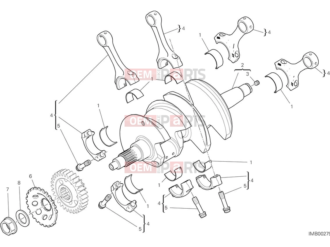 DUCATI 2024 Multistrada V4 S Connecting rods