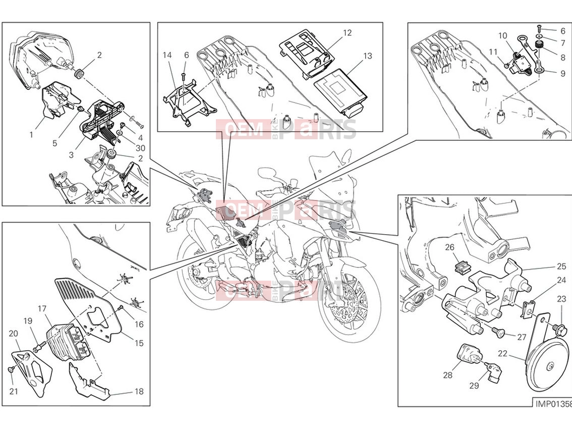 DUCATI 2022 Multistrada V4 S Electrical Devices