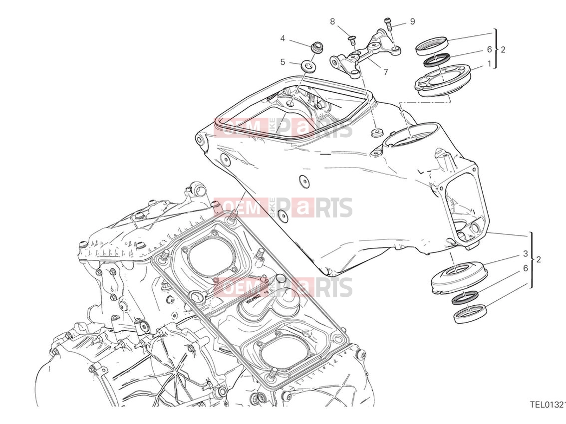 DUCATI 2024 Panigale V2 Frame