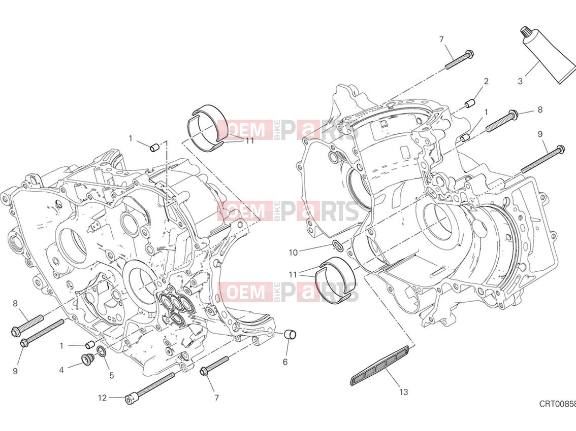 DUCATI 2024 Panigale V2 Crankcase (2)