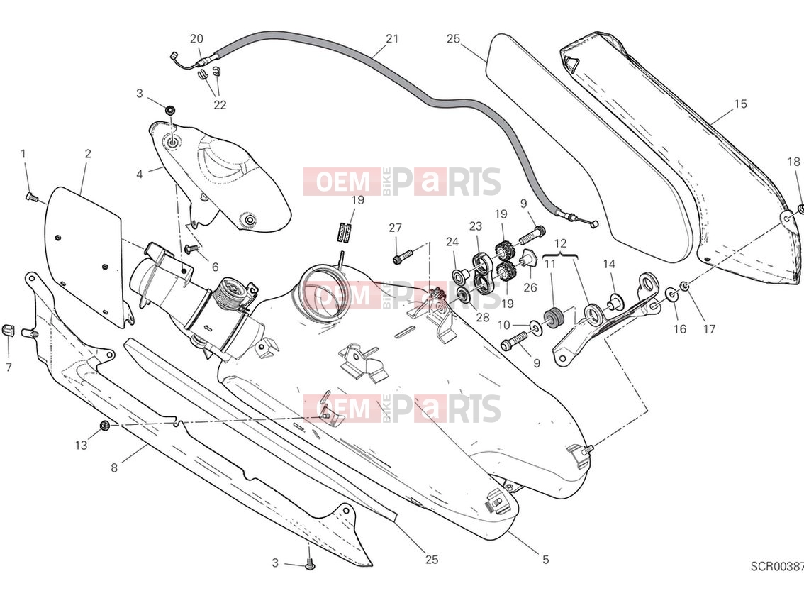 DUCATI 2024 Panigale V2 Silencer