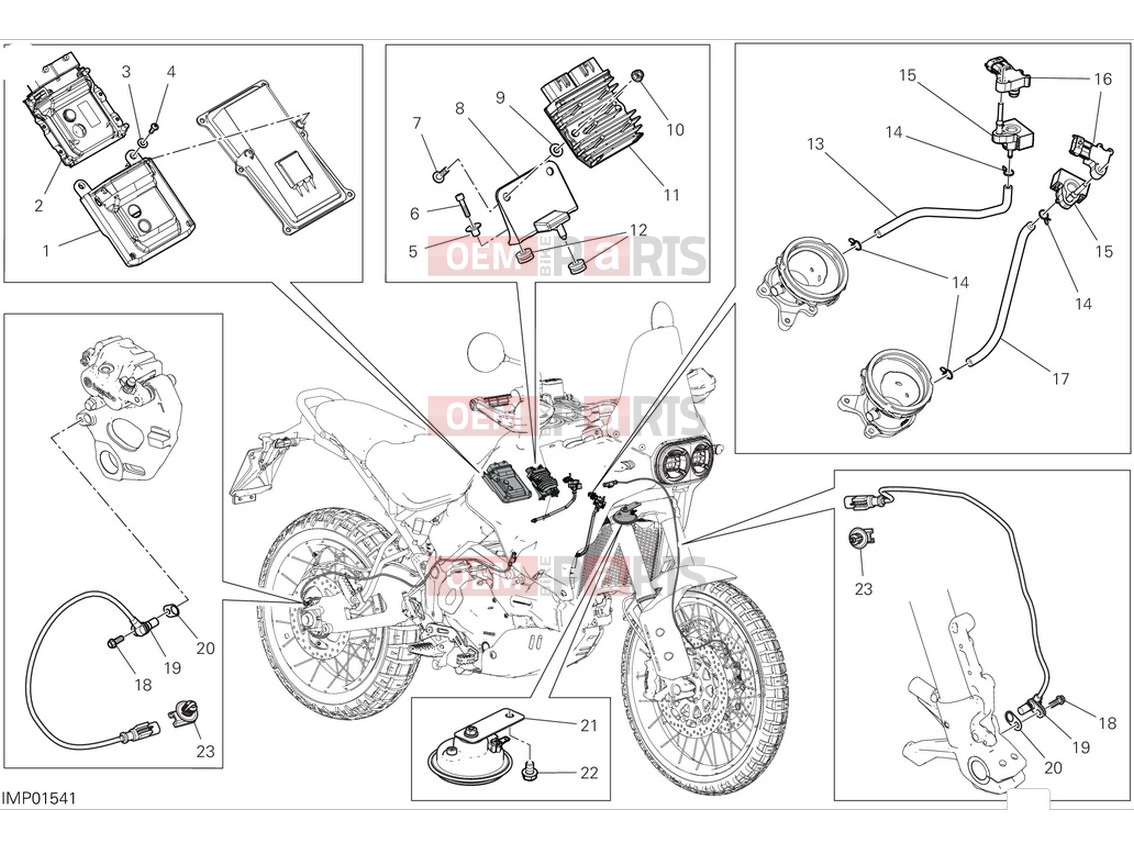 DUCATI 2024 DesertX Electrical devices (1)