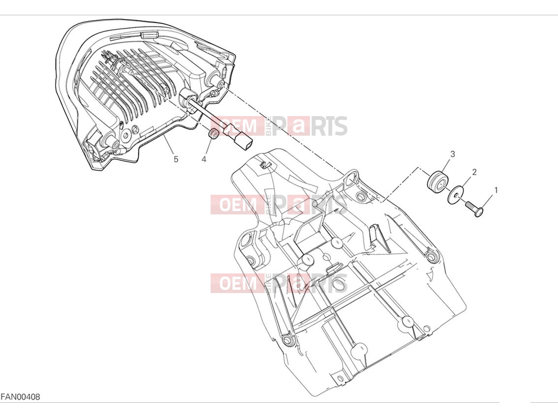 DUCATI 2024 Monster Taillight