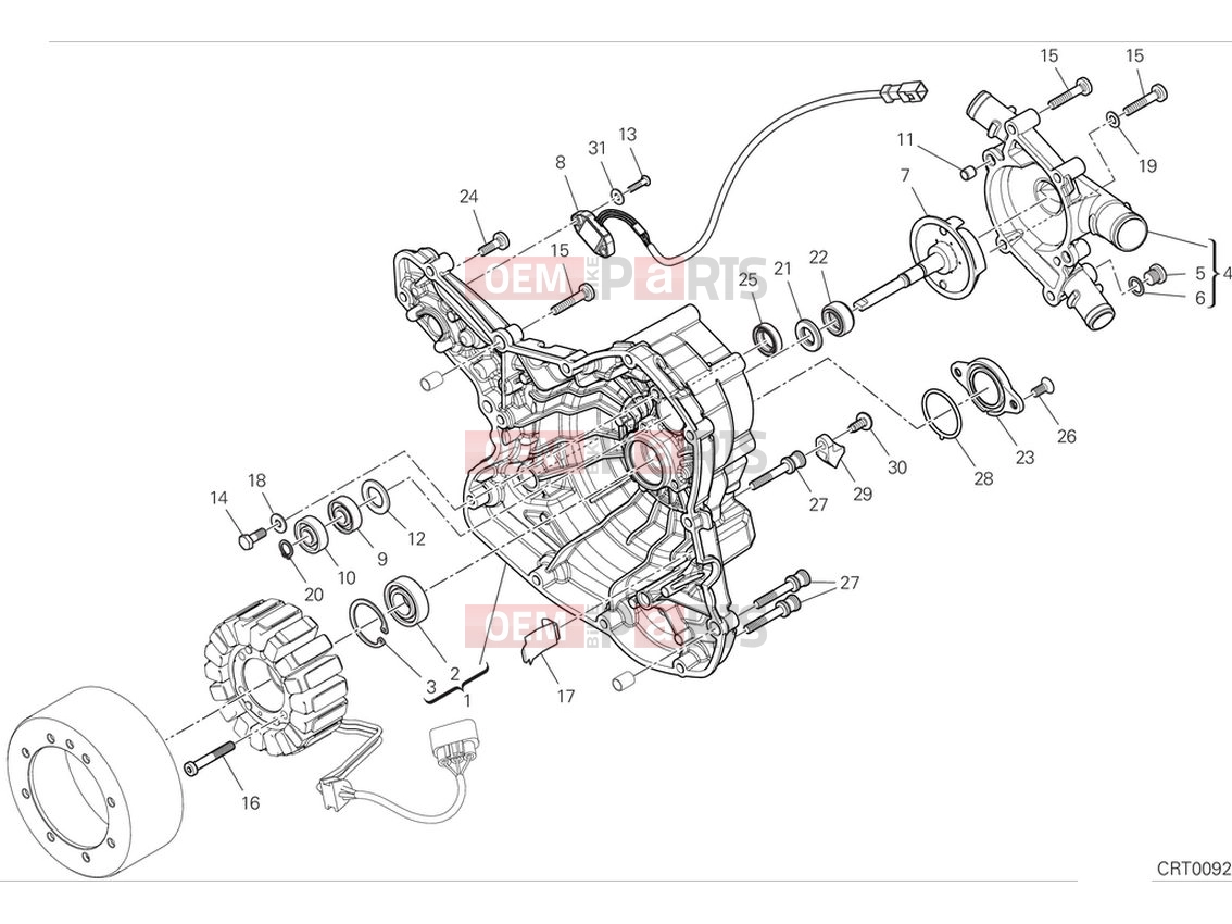 DUCATI 2024 Monster Plus Generator cover