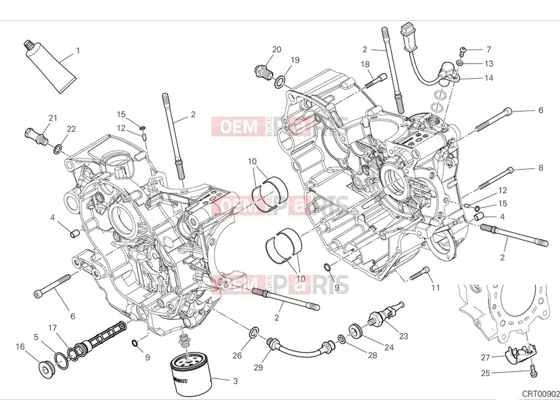 DUCATI 2024 Monster Plus Crankcase (2)