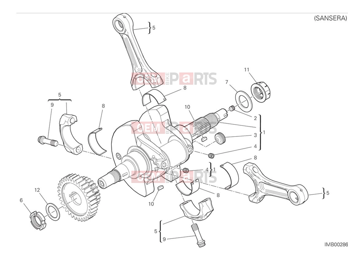 DUCATI 2024 Monster Plus Connecting rods
