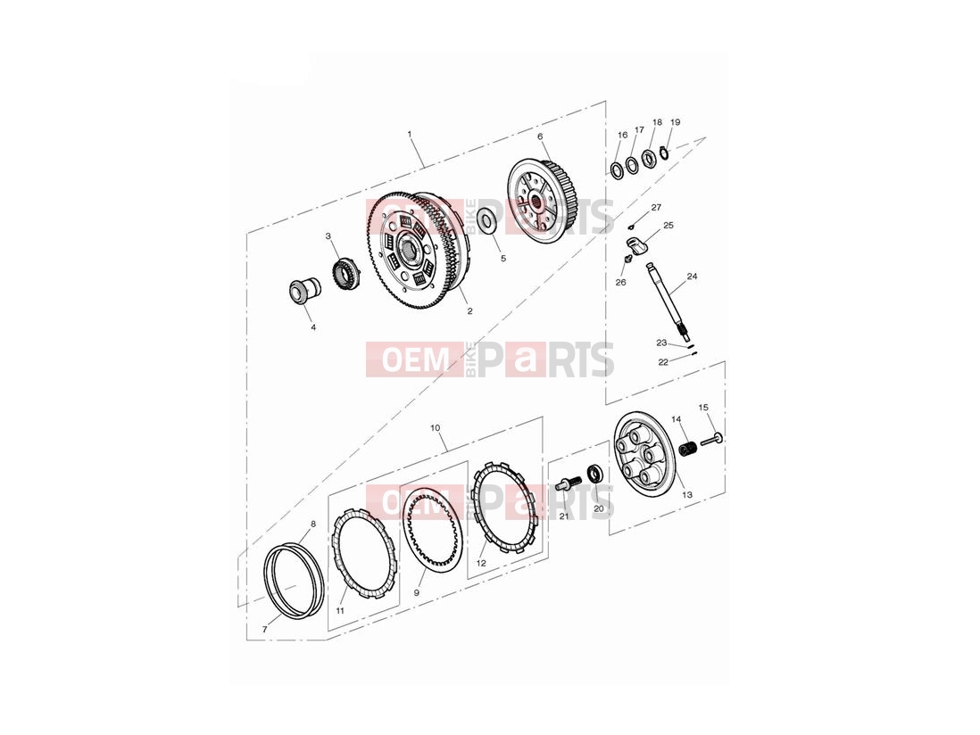 Triumph 2010 THUNDERBIRD Clutch