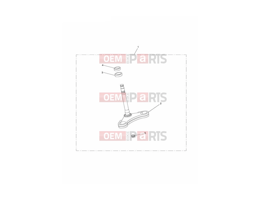 Triumph 2010 THUNDERBIRD Lower Yoke