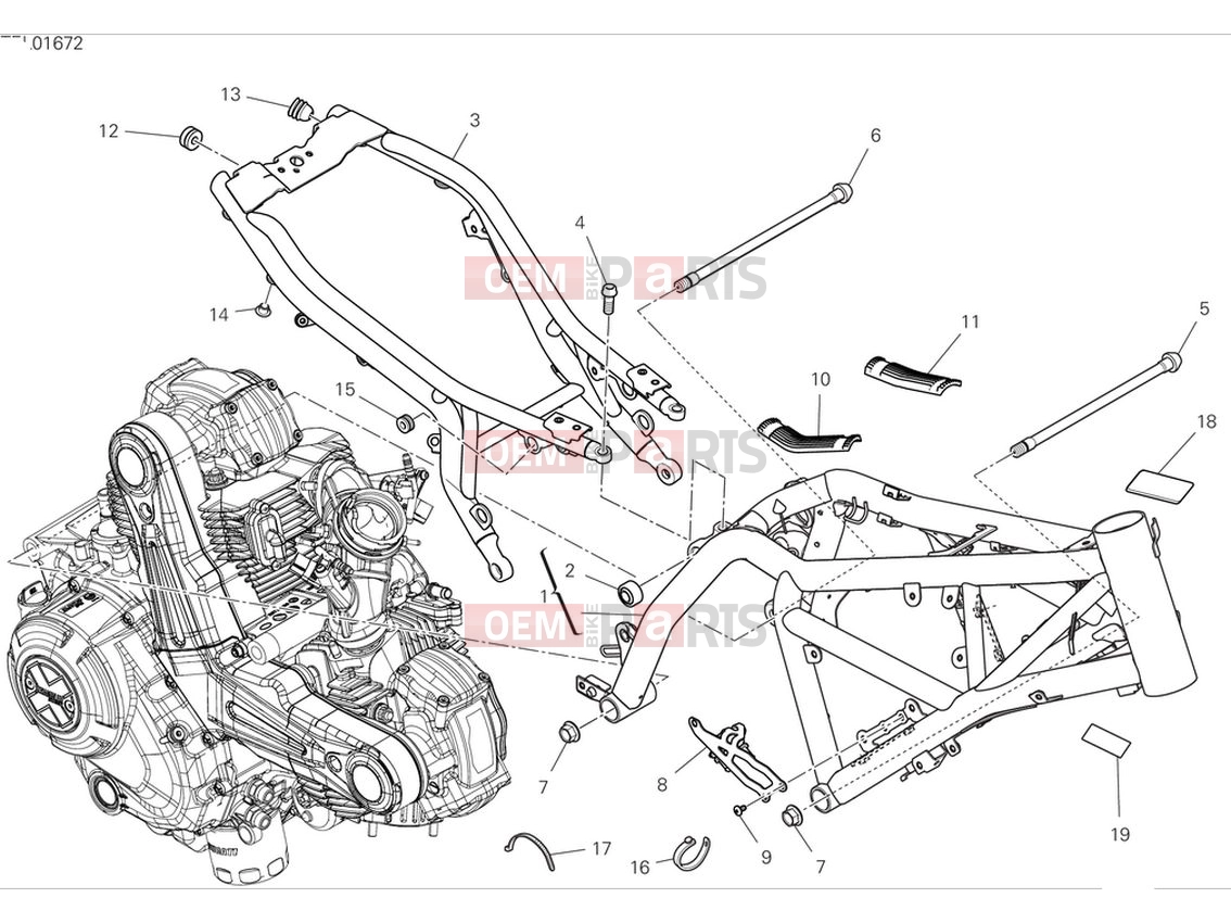 DUCATI 2024 Scrambler Full Throttle Frame