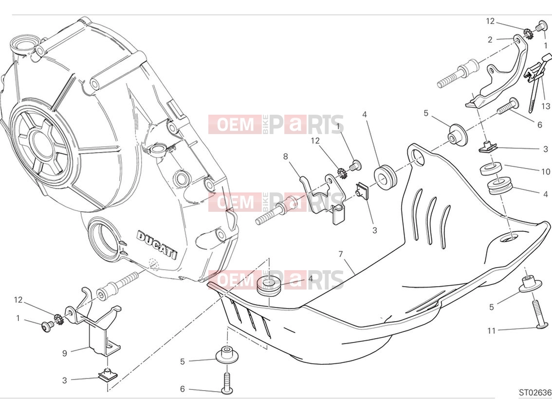 DUCATI 2024 Scrambler Full Throttle Engine guard