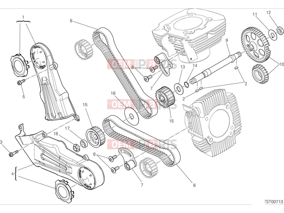 DUCATI 2024 Scrambler Icon Timing system