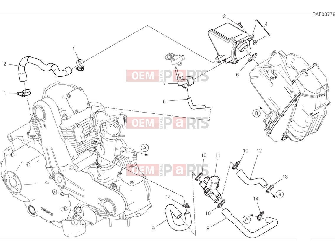 DUCATI 2024 Scrambler Icon Secondary air system
