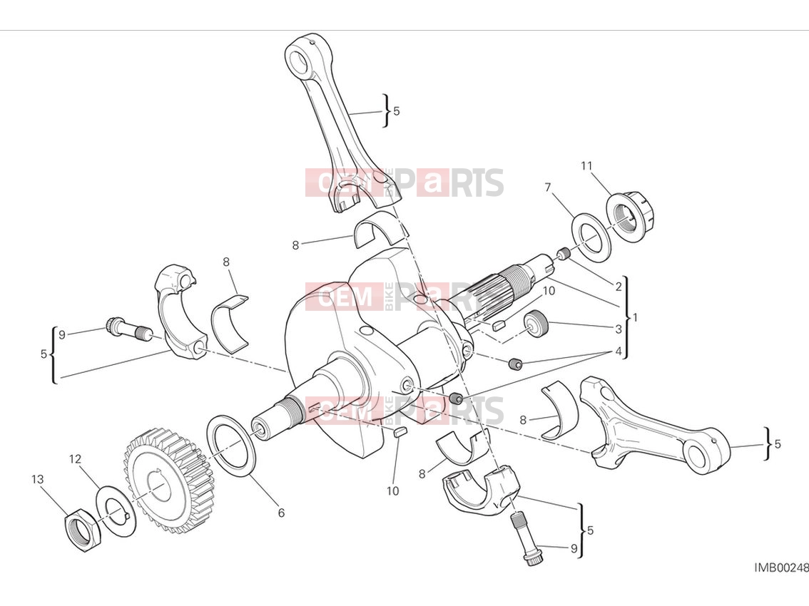 DUCATI 2024 Scrambler Nightshift Connecting rods