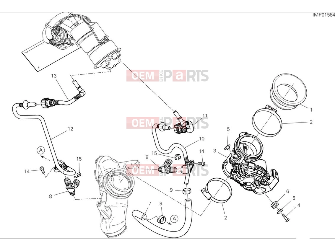 DUCATI 2024 Scrambler Nightshift Throttle body