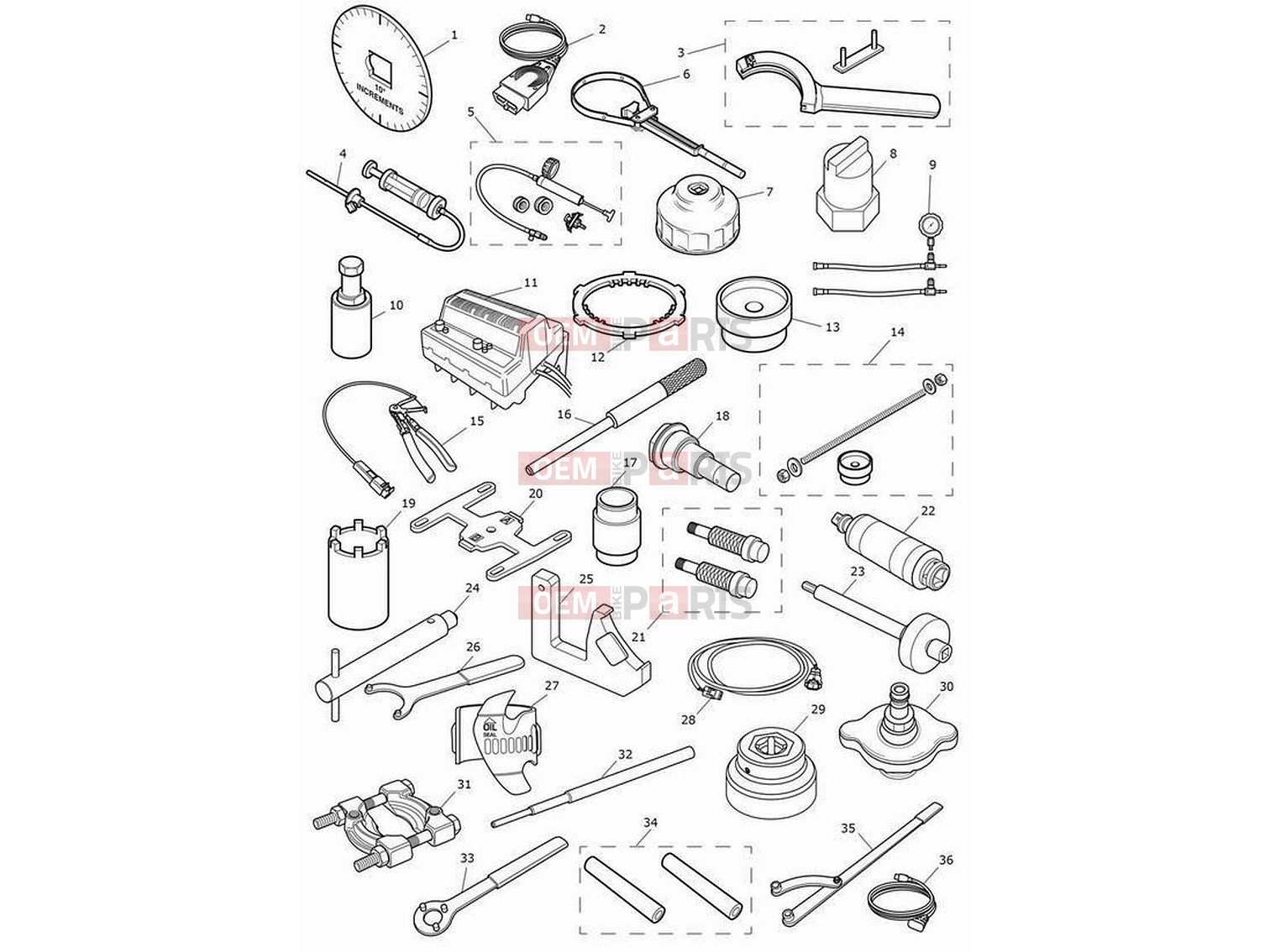 Triumph 2024 Speed Twin 900 Service tools