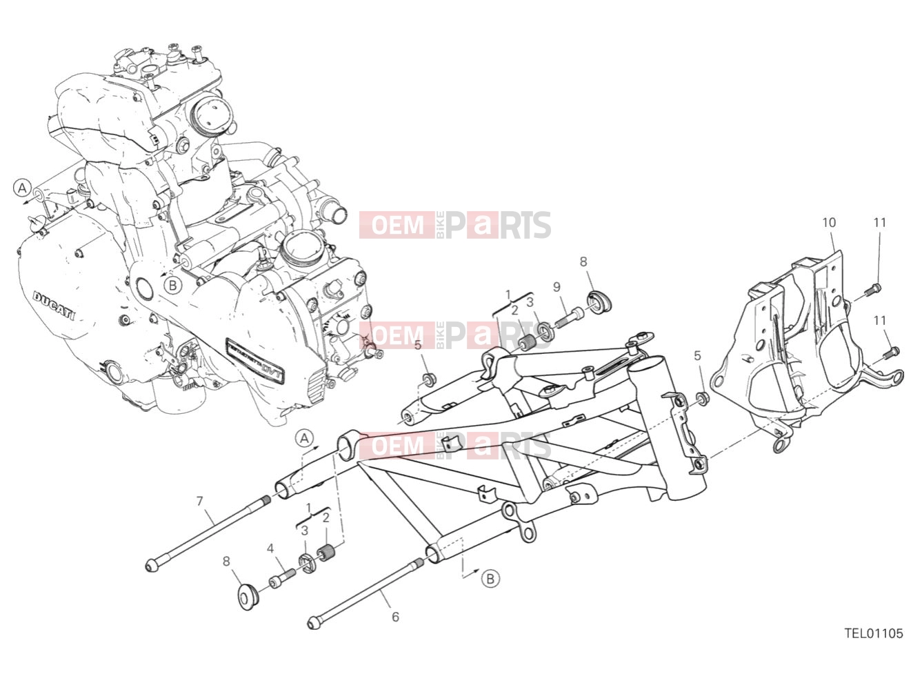 DUCATI 2019 Multistrada 1260 S FRAME