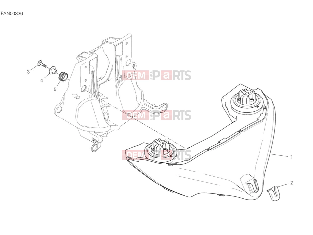 DUCATI 2019 Multistrada 1260 S HEADLIGHT
