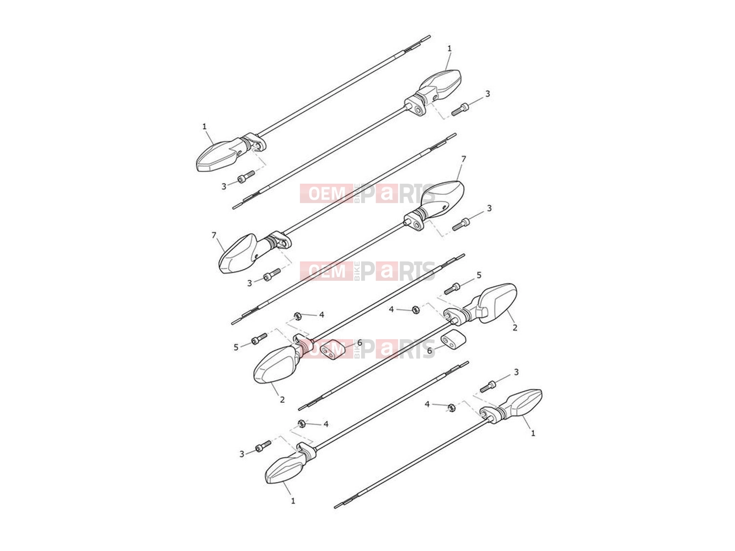 Triumph 2022 Tiger 1200 GT Indicators