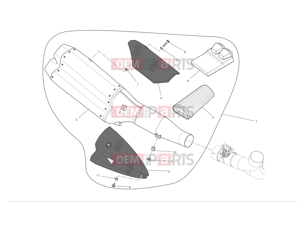 DUCATI 2012 Diavel AMG Accessories