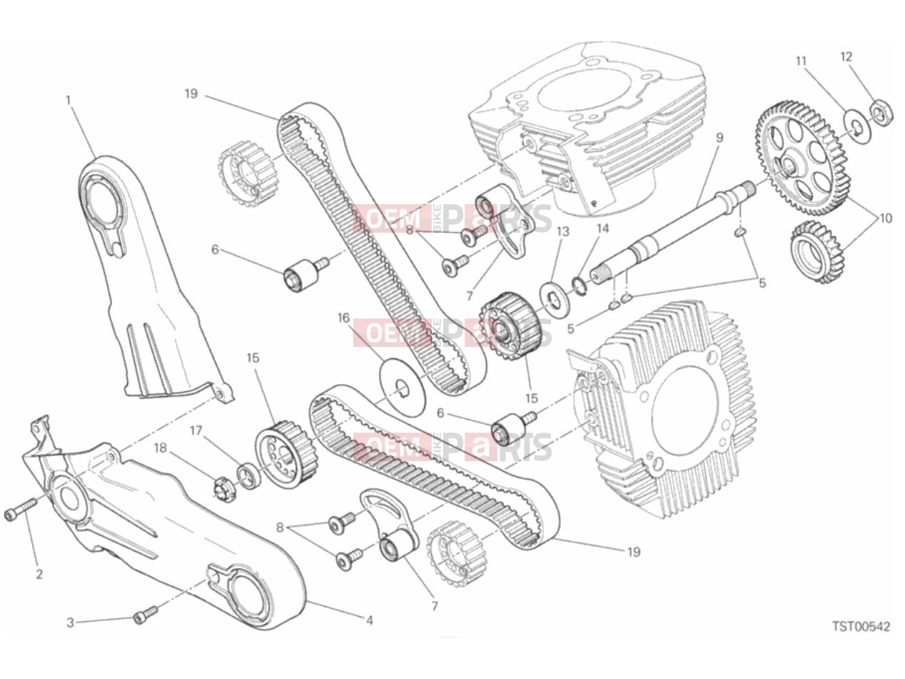 DUCATI 2018 Scrambler Full Throttle DISTRIBUTION