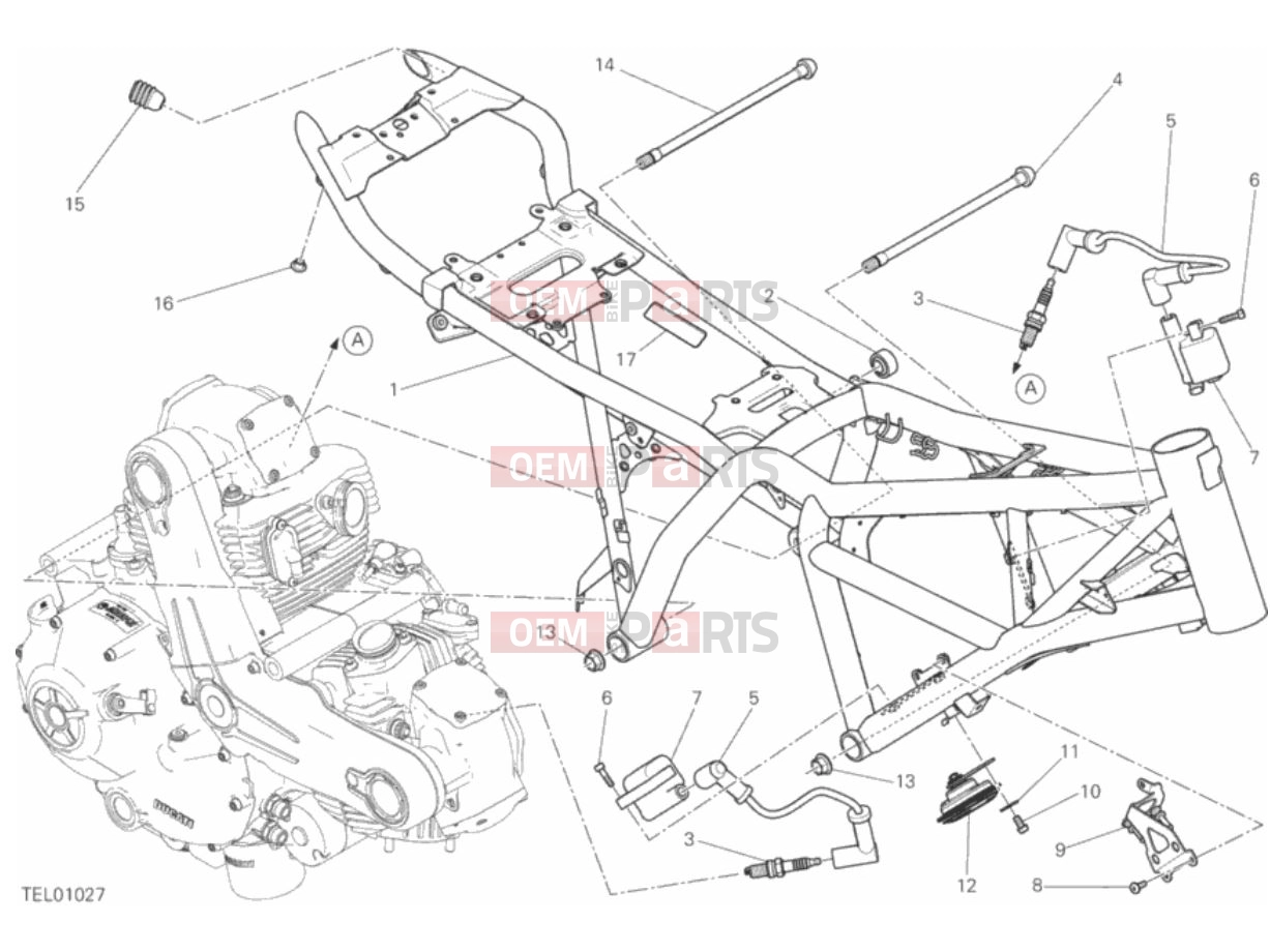 DUCATI 2018 Scrambler Full Throttle FRAME