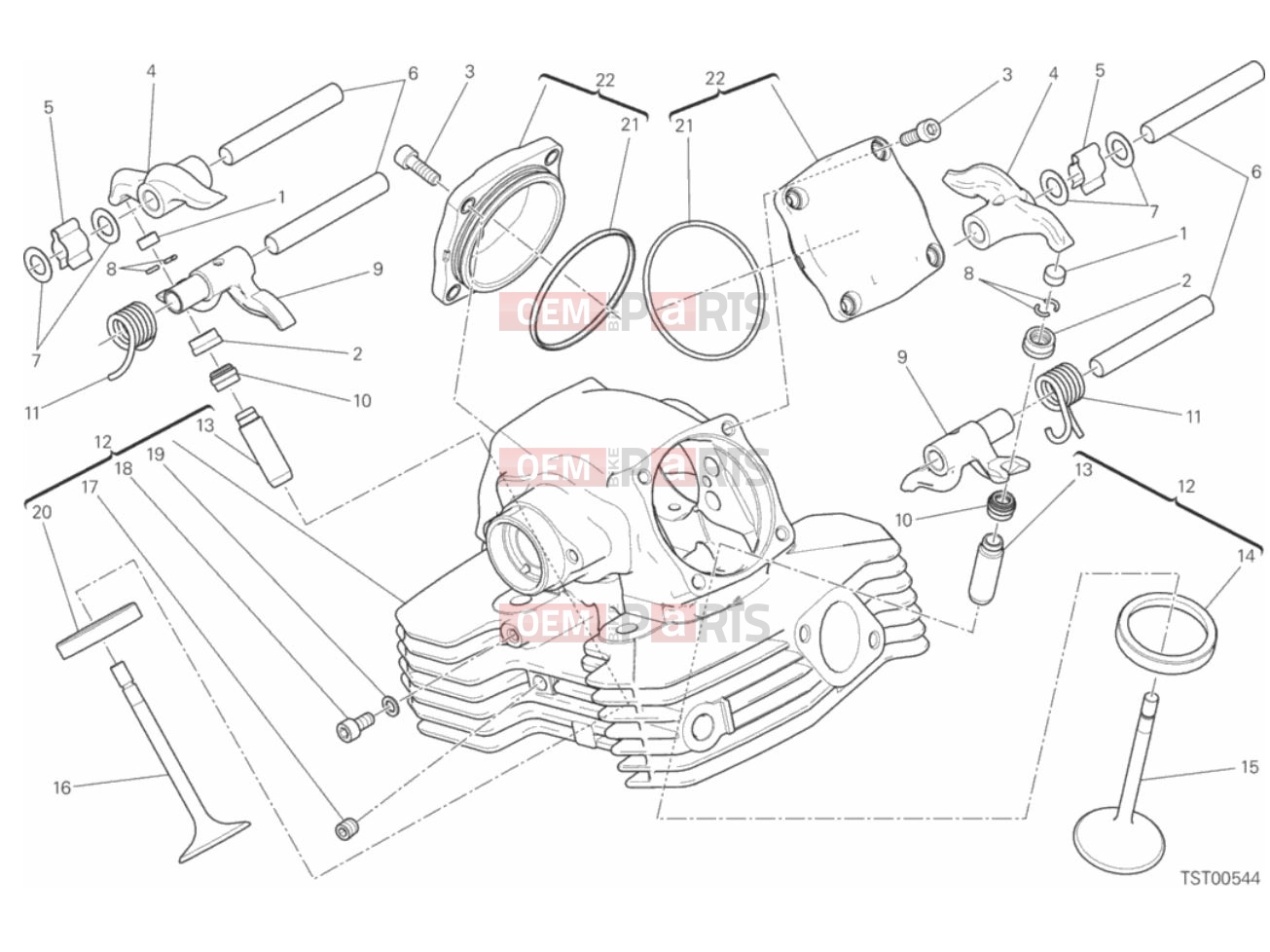 DUCATI 2018 Scrambler Classic VERTICAL HEAD