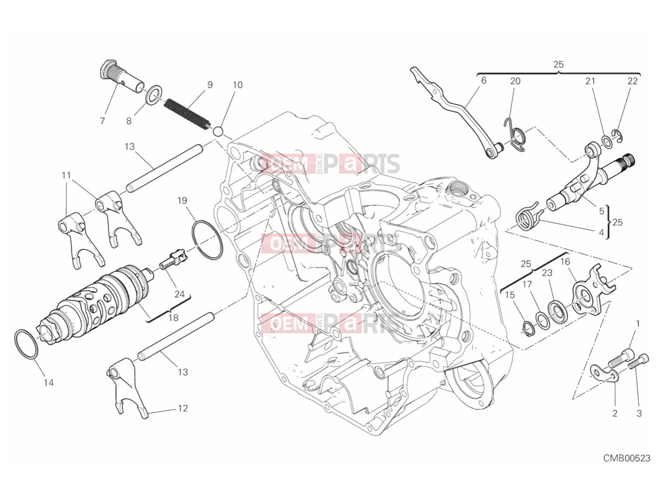 DUCATI 2019 Scrambler Cafe Racer SHIFT CAM & FORK