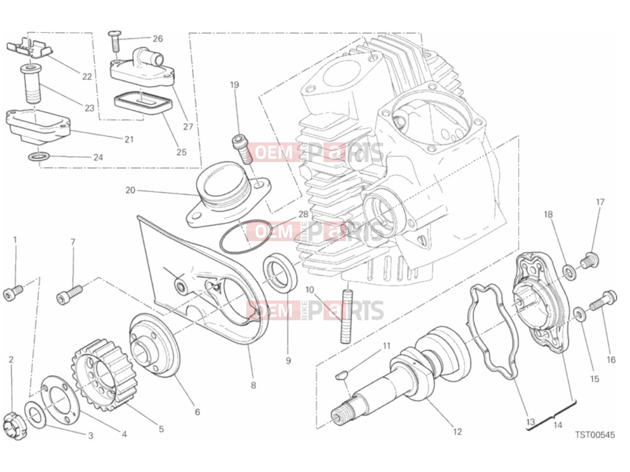 DUCATI 2018 Scrambler Icon HORIZONTAL HEAD - DISTRIBUTION