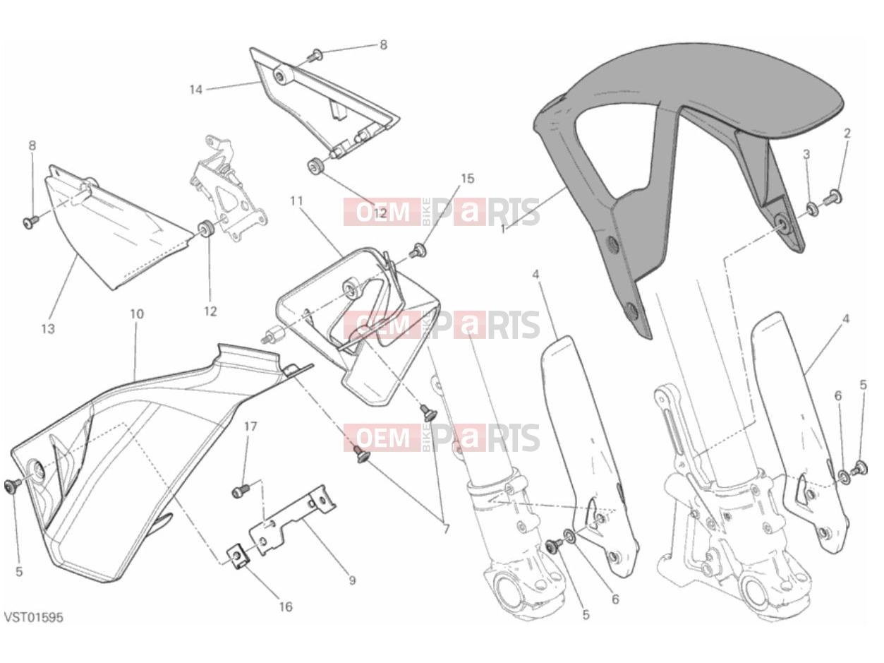 DUCATI 2018 Scrambler Icon HALF FAIRING