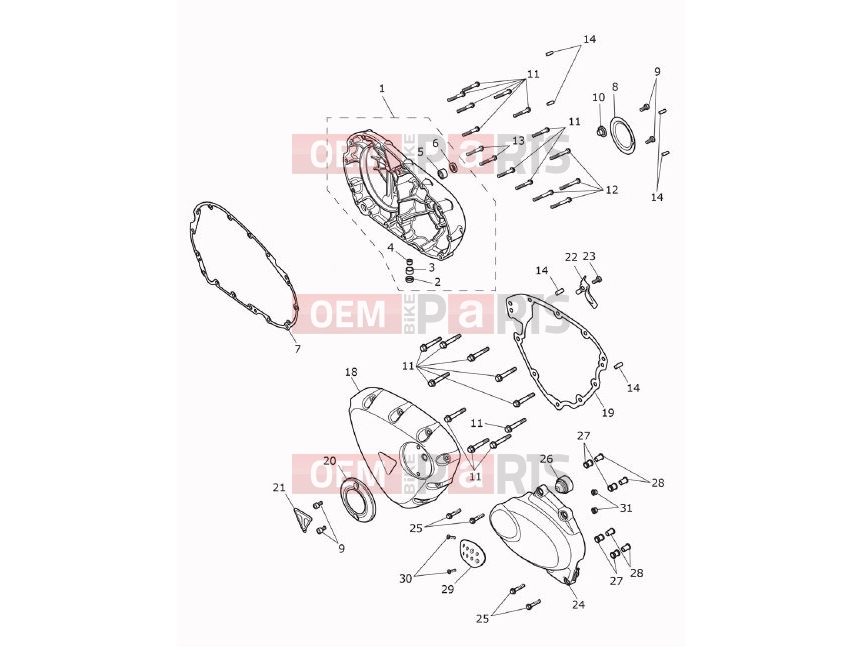 Triumph 2019 STREET SCRAMBLER Engine Covers