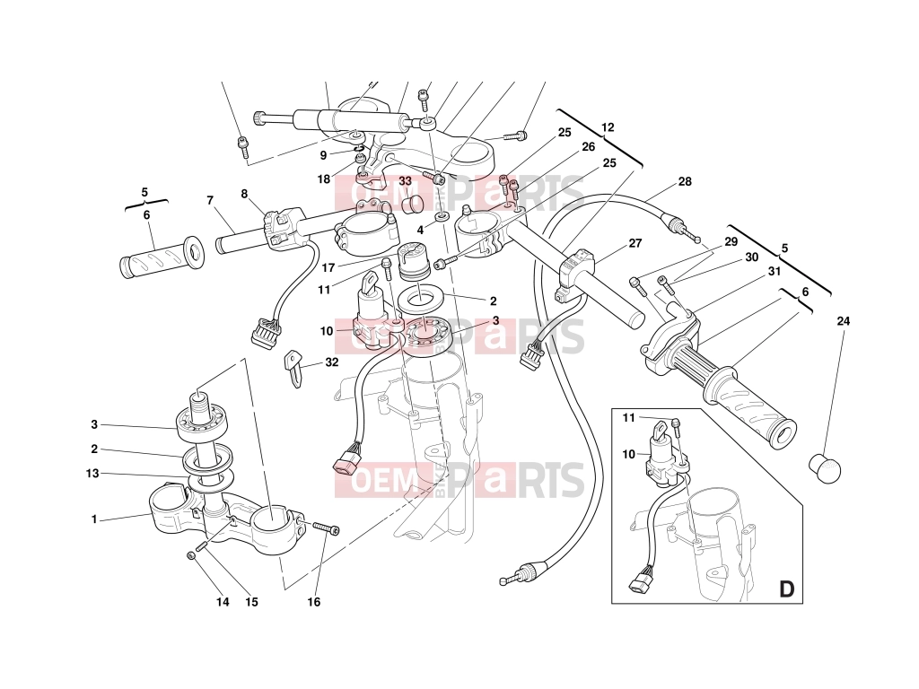 DUCATI 2000 Superbike 748 FRONT FORK