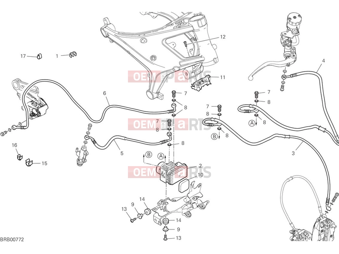 DUCATI 2022 Monster Braking System ABS