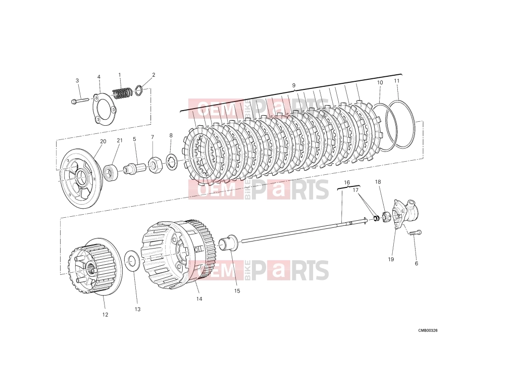 DUCATI 2014 Diavel CLUTCH