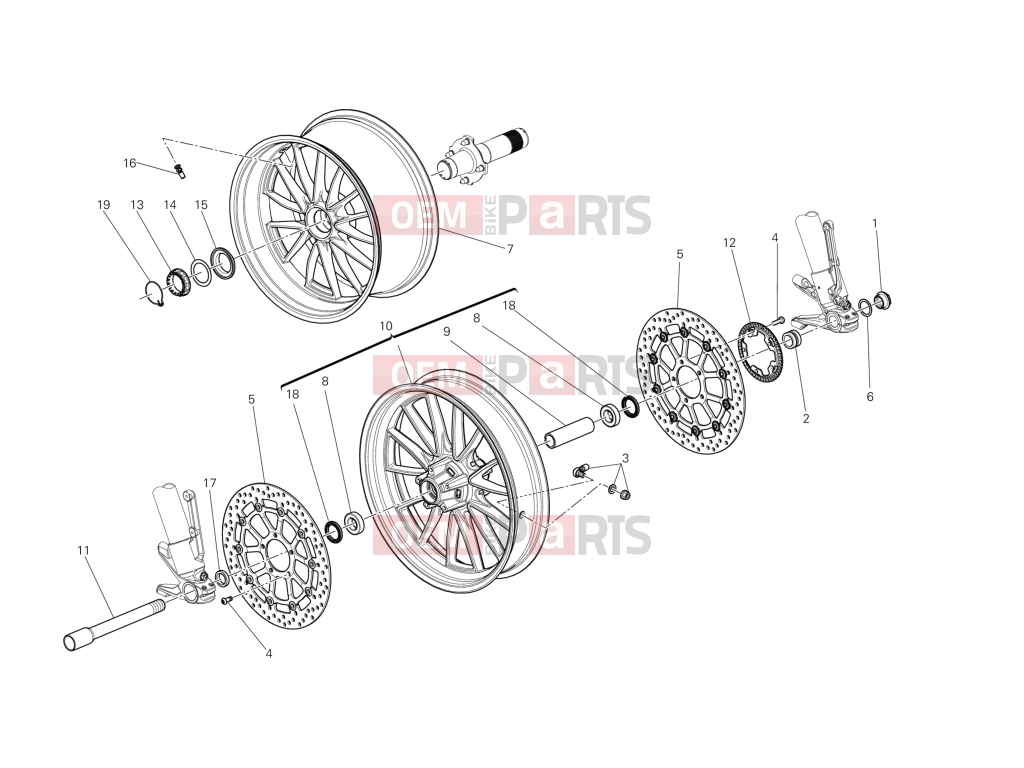 DUCATI 2014 Diavel WHEELS