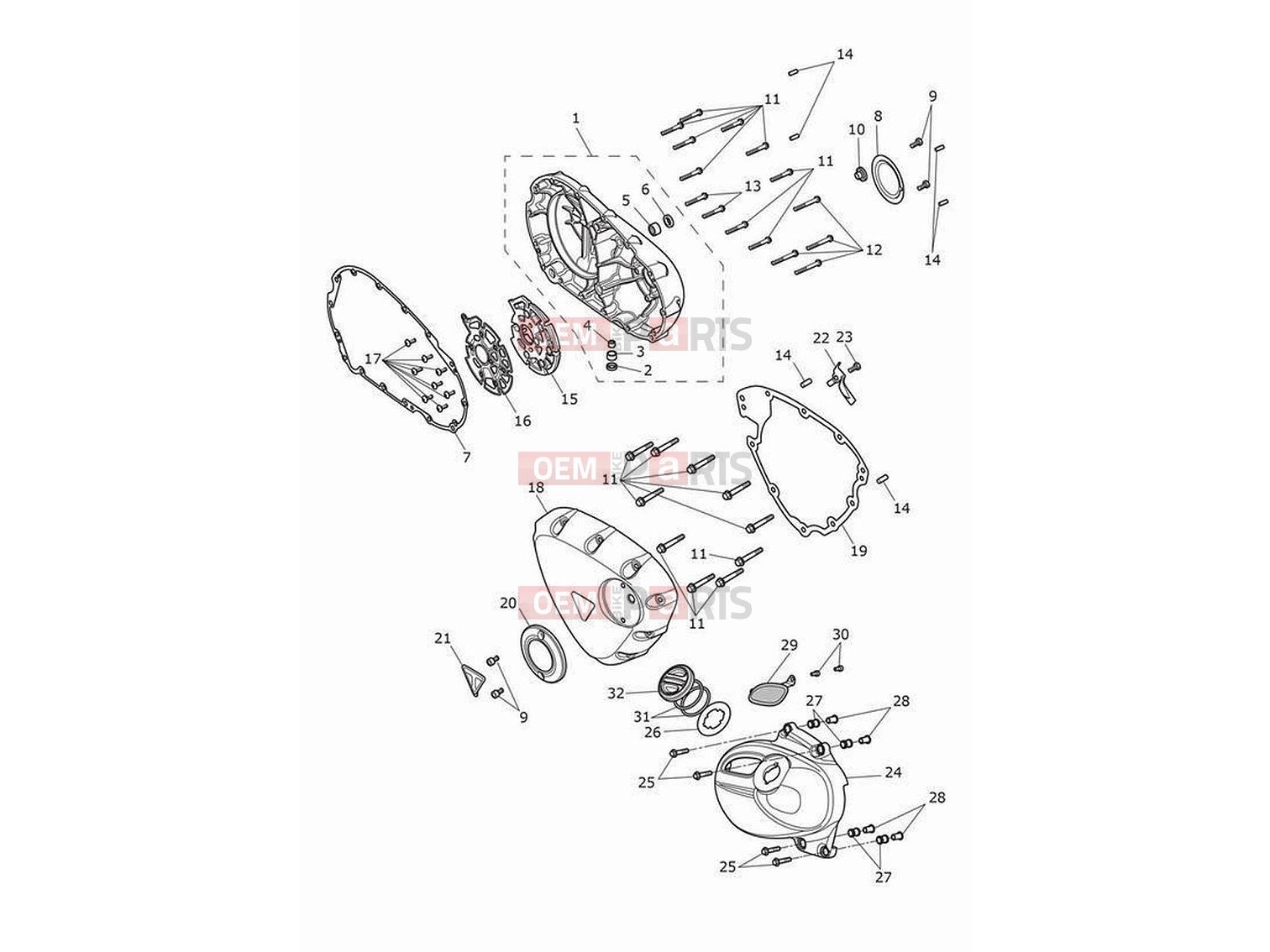 Triumph 2023 Bonneville Speedmaster Engine covers
