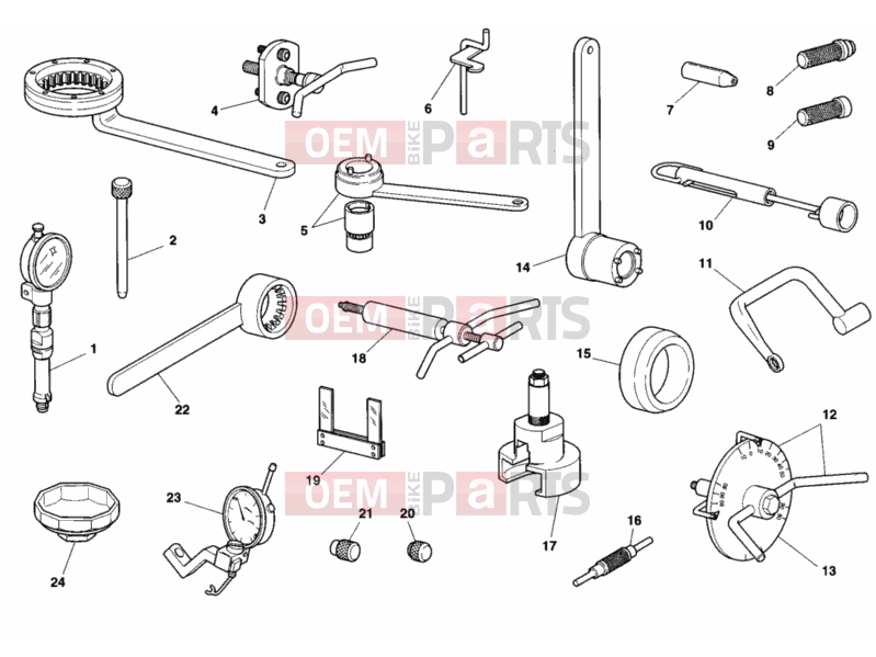 DUCATI 1998 Sporttouring ST2 WORKSHOP SERVICE TOOLS » SPECIAL TOOLS